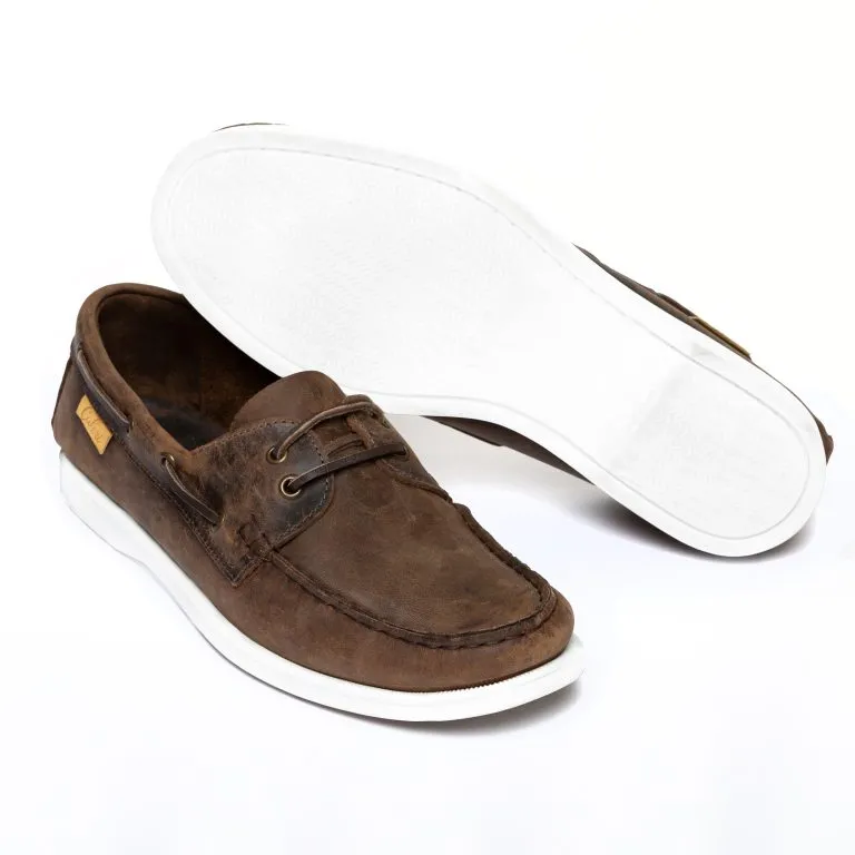 scarpe da barca primavera/estate 2025 caleri shoes aliseo noce